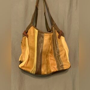 Lucky Brand 🩶 Leather shoulder bag, preowned